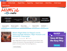 Tablet Screenshot of himalradio.com
